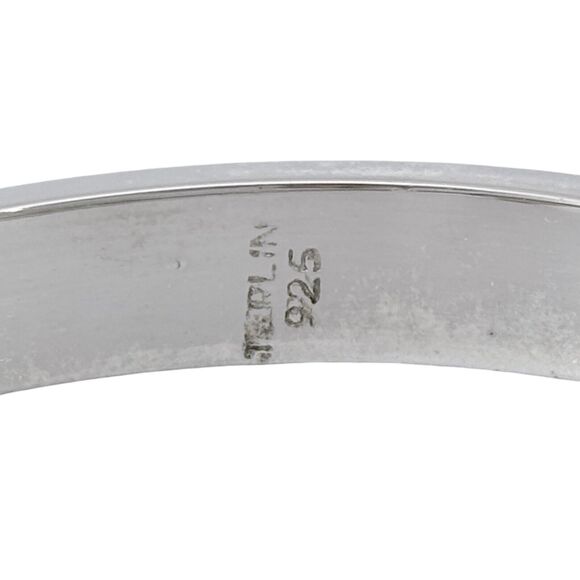 Vintage Sterling Silver 925 27.7 Grams Belt Buckle Bangle Bracelet 6.5"-7" - Picture 5 of 10